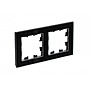 Рамка 2-ая, материал — стекло, цвет — черный, SE AtlasDesign Nature в каталоге электрики 220.ru, артикул ATN321002