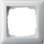 Рамка одинарная глянцевый белый, Gira Standart 55 в каталоге электрики 220.ru, артикул G021103