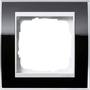 Рамка одинарная вставка белая Event Clear черный, Gira System 55 EVENT в каталоге электрики 220.ru, артикул G0211733