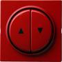 Двойная клавиша для жалюзи со стрелками красный, Gira S-Color в каталоге электрики 220.ru, артикул G029443