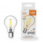 Gauss Лампа Basic Filament А60 4,5W 300lm 2200К Е27 golden LED в каталоге электрики 220.ru, артикул GSS-1021245