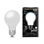 Gauss Лампа Filament А60 10W 860lm 4100К Е27 milky LED в каталоге электрики 220.ru, артикул GSS-102202210