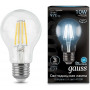 Gauss Лампа Filament А60 10W 970lm 4100К Е27 LED в каталоге электрики 220.ru, артикул GSS-102802210