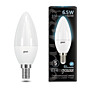 Gauss Лампа Свеча 6.5W 550lm 4100К E14 LED в каталоге электрики 220.ru, артикул GSS-103101207