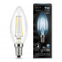 Gauss Лампа Filament Свеча 9W 710lm 4100К Е14 LED в каталоге электрики 220.ru, артикул GSS-103801209