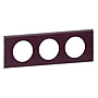 Рамка тройная, кожа пурпур, Legrand Celiane в каталоге электрики 220.ru, артикул LN-069443