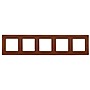 Рамка - 5 постов цвет - какао, Legrand Etika в каталоге электрики 220.ru, артикул LN-672575