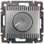 Светорегулятор поворотный 100-1000W для л/н, галог. ламп с обмоточным т-ром Legrand Valena Алюминий в каталоге электрики 220.ru, артикул LN-770260
