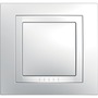 Рамка с декоративным элементом, одинарная, белый, Schneider Unica в каталоге электрики 220.ru, артикул SCMGU2.002.18