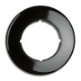 Рамка 1 пост круглая Thomas Hoof (не для диммера) бакелит, цвет - черный в каталоге электрики 220.ru, артикул TH-173063