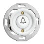 Кнопка «Звонок» Thomas Hoof для фарфоровых рамок, цвет - белый в каталоге электрики 220.ru, артикул TH-173078
